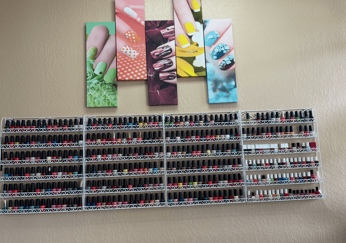 Nail salon interior