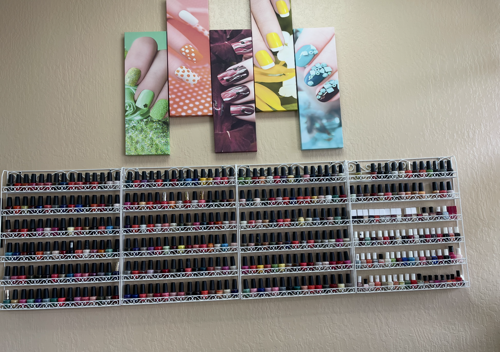 Nail salon interior